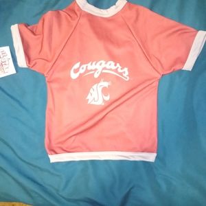 Washington State Cougars Dog Shirt